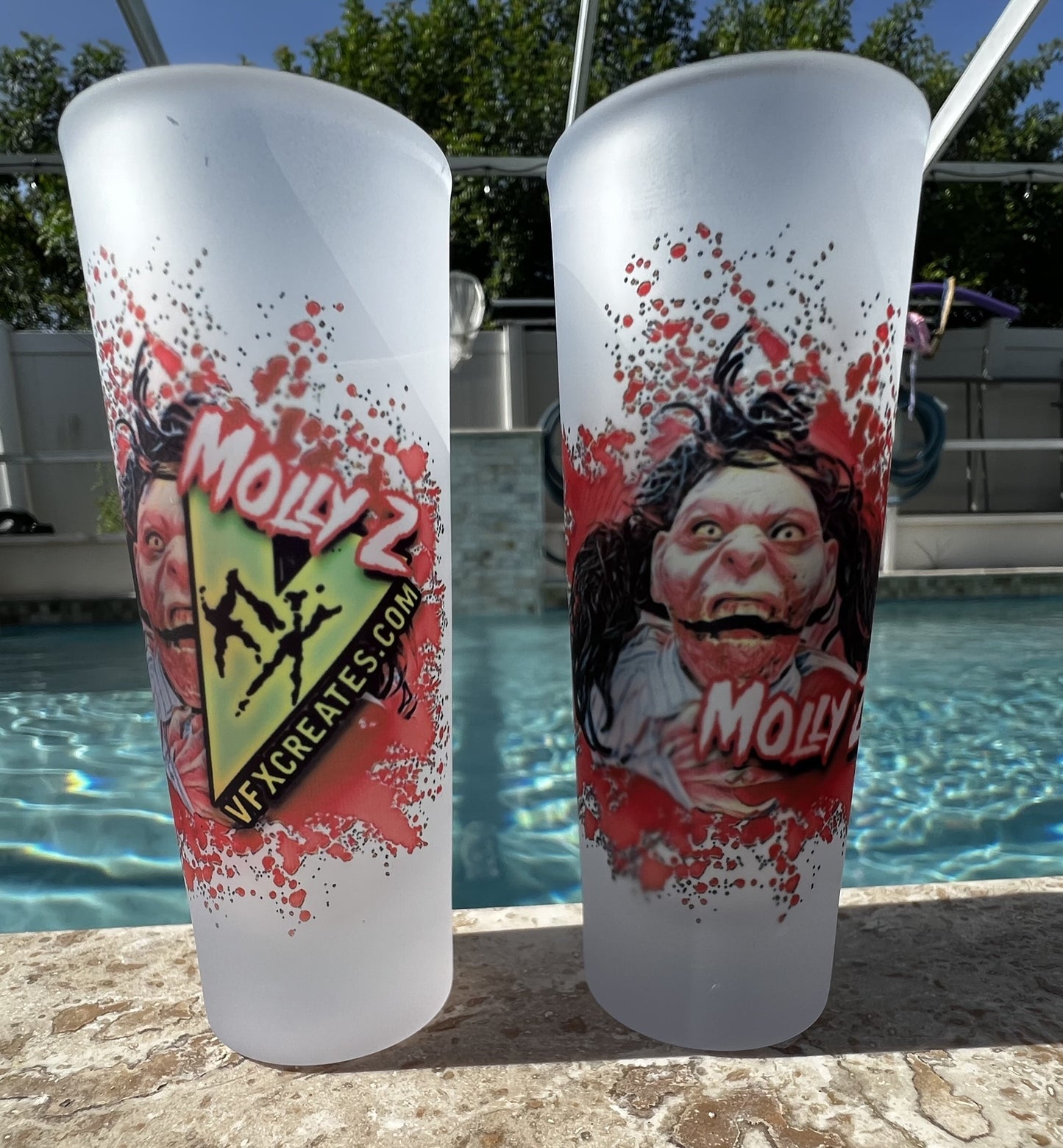 Frosted Shot glass