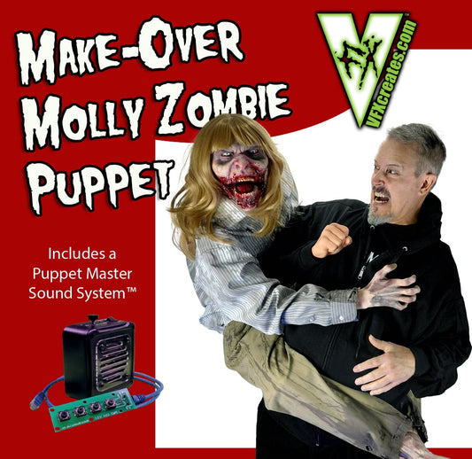Make-Over Molly Zombie Puppet